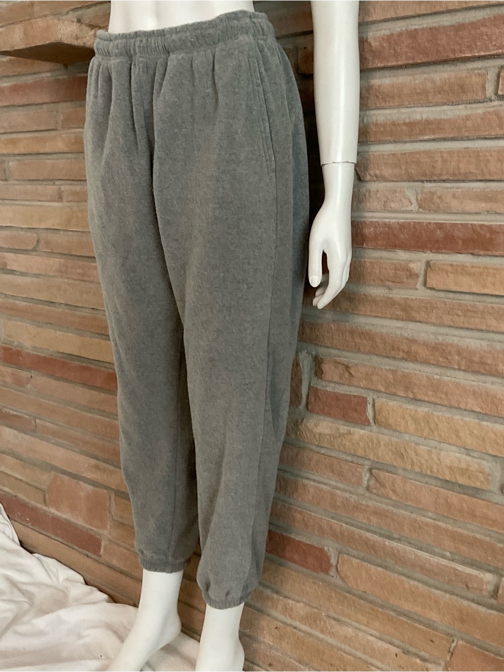Toad & Co Thick Fleece Sweatpants Gray Small - Picture 7 of 8